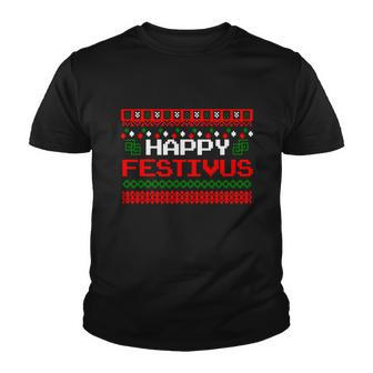 Happy Festivus Ugly Christmas Youth T-shirt - Monsterry AU