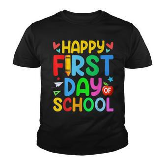 Happy First Day Of School Back To School V3 Youth T-shirt - Seseable
