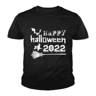 Happy Halloween 2022 Halloween Quote Youth T-shirt - Monsterry
