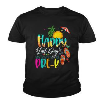 Happy Last Day Of Pre-K Students Teachers Summer Graduation Youth T-shirt - Thegiftio UK