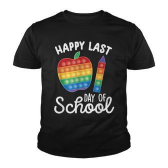 Happy Last Day Of School Students And Teachers Graduation V2 Youth T-shirt - Thegiftio UK