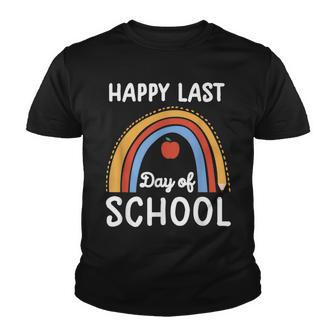 Happy Last Day Of School Students And Teachers Graduation V3 Youth T-shirt - Thegiftio UK