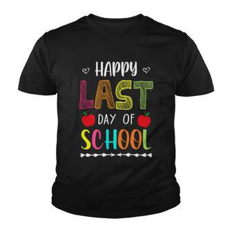 Happy Last Day Of School Summer Break Teacher Friday Gift Youth T-shirt - Monsterry