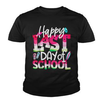 Happy Last Day Of School Teacher Student Graduation Summer V6 Youth T-shirt - Thegiftio UK