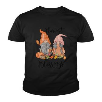 Harvest Blessings Thanksgiving Quote Youth T-shirt - Monsterry UK