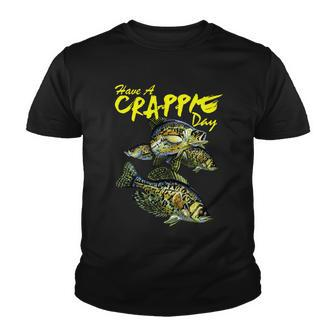 Have A Crappie Day Panfish Funny Fishing Youth T-shirt - Monsterry DE