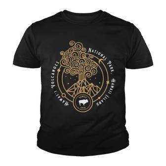 Hawaii Volcanoes National Park Kilauea Mauna Loa Souvenirs Youth T-shirt - Thegiftio UK
