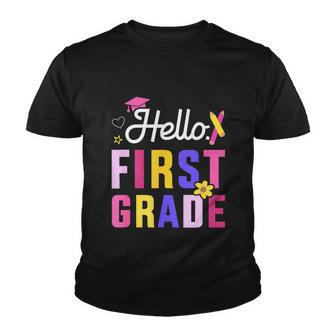 Hello 1St Grade First Back To School Student Teacher Youth T-shirt - Monsterry DE