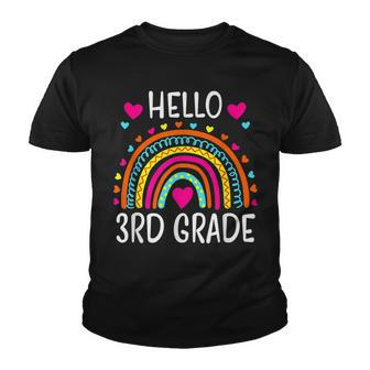 Hello 3Rd Grade Team Squad Crew Back To School Teachers Kids Youth T-shirt - Seseable