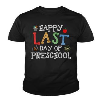Hello Summer Graduation Retro Happy Last Day Of Preschool Youth T-shirt - Thegiftio UK
