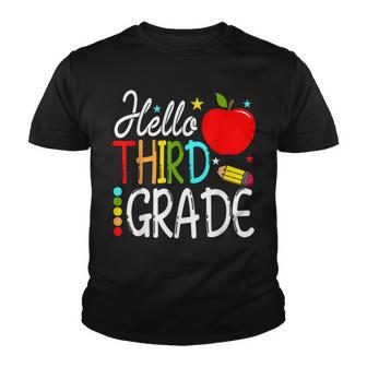 Hello Third Grade Team 3Rd Grade Back To School Teacher Youth T-shirt - Thegiftio UK