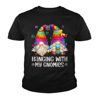 Hippie Gnome For Summer Vacation - Hanging With My Gnomies Youth T-shirt - Thegiftio UK