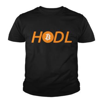 Hodl Bitcoin Logo Tshirt Youth T-shirt - Monsterry DE