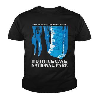Hoth Ice Cave National Park Youth T-shirt - Thegiftio UK