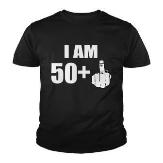 I Am 51 Middle Finger Funny 51St Birthday Youth T-shirt - Monsterry DE