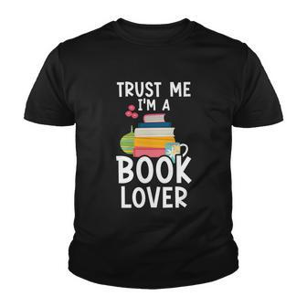 I Am A Book Lover Bookworm Literature Bibliophile Library Meaningful Gift Youth T-shirt - Monsterry UK