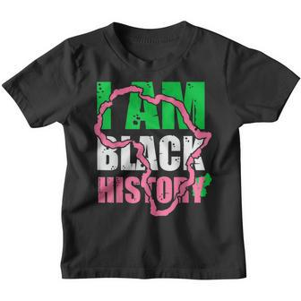 I Am Black History Aka Black History Month 2022 Youth T-shirt - Thegiftio UK