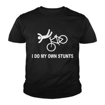 I Do My Own Stunts Tshirt Youth T-shirt - Monsterry