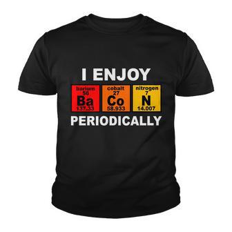 I Enjoy Bacon Periodically Tshirt Youth T-shirt - Monsterry UK