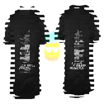 I Just Really Like Pineapples Cute Pineapple Summer Gift Graphic Design Printed Casual Daily Basic Youth T-shirt - Thegiftio UK