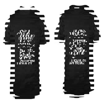 I Loved Her First Mother Of The Bride Mom Bridal Shower Youth T-shirt - Monsterry