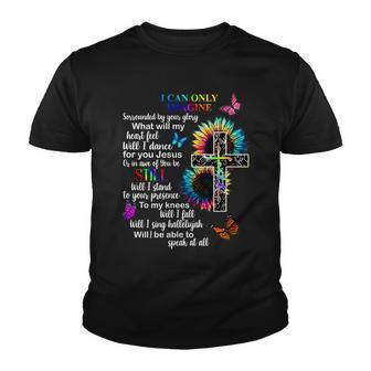 I Only Can Imagine Faith Christian Jesus God Youth T-shirt - Thegiftio UK
