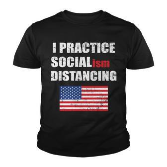 I Practiced Socialism Distancing Tshirt Youth T-shirt - Monsterry