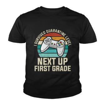 I Survived Quarantine Next Up Back To School First Day Of School Youth T-shirt - Monsterry DE