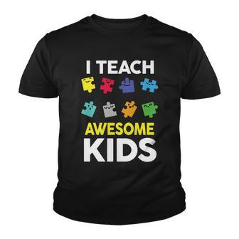 I Teach Awesome Kids Youth T-shirt - Monsterry DE