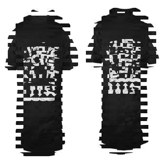 Im Here To Pet All The Dogs Youth T-shirt - Monsterry