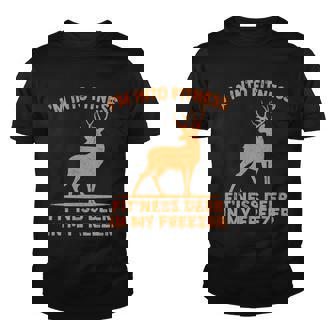 Im Into Fitness Fitness Deer In My Freezer Tshirt Youth T-shirt - Monsterry