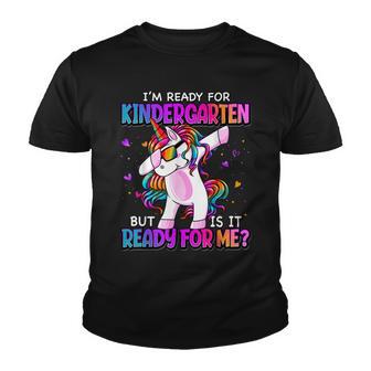 Im Ready For Kindergarten Back To School Kindergarten Girls Youth T-shirt - Thegiftio UK