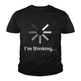 Im Thinking Loading Logo Tshirt Youth T-shirt - Monsterry UK