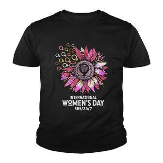 International Womens Day 2022 Gender Equality Break The Bias Tshirt Youth T-shirt - Monsterry