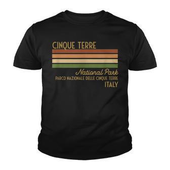 Italy Cinque Terre National Park Youth T-shirt - Thegiftio UK