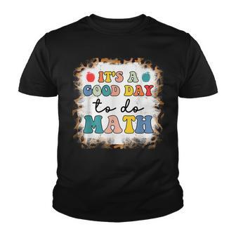 Its A Good Day To Do Math Leopard Funny Math Youth T-shirt - Thegiftio UK