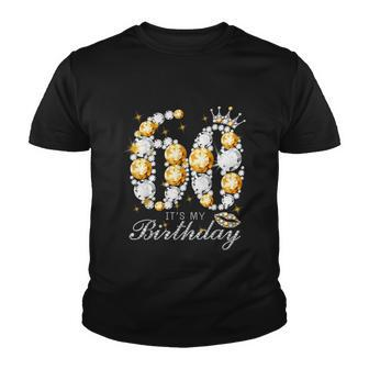 Its My 60Th Birthday Queen 60 Years Old Shoes Crown Diamond Youth T-shirt - Monsterry UK