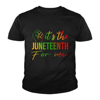 Its The Juneteenth For Me Free Ish Since 1865 Independence Youth T-shirt - Monsterry DE