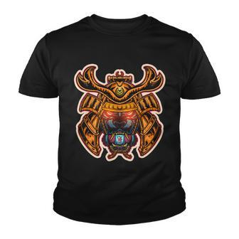 Japanese Samurai Warrior Demon Dog Tshirt Youth T-shirt - Monsterry UK