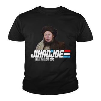 Jhad Joe Biden A Real American Hero Funny Youth T-shirt - Thegiftio UK