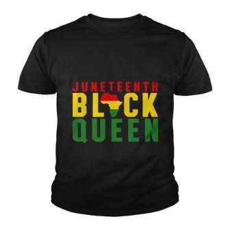 Juneteenth Black Queen V2 Youth T-shirt - Thegiftio UK