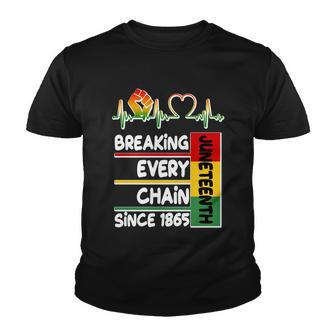 Juneteenth Breaking Every Chain Since Youth T-shirt - Monsterry DE