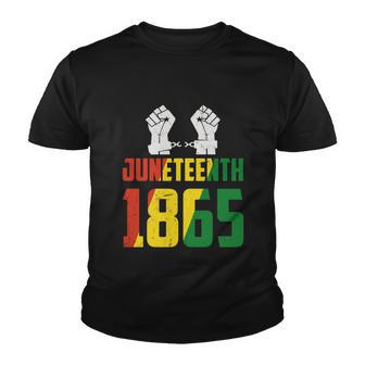 Juneteenth Emancipation Day Vintage Cool Melanin Black Pride Gift Youth T-shirt - Monsterry UK