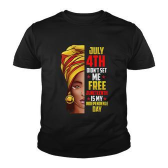 Juneteenth Shirt Women Juneteenth Shirts African American Graphic Design Printed Casual Daily Basic V2 Youth T-shirt - Thegiftio UK