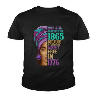 Juneteenth Shirt Women Juneteenth Shirts African American Youth T-shirt - Monsterry DE