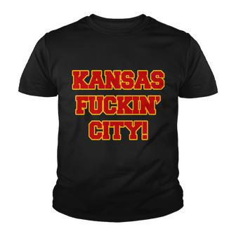 Kansas Fuckin City Tshirt Youth T-shirt - Monsterry AU