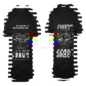Karaoke Microphone Machine Music Singer Youth T-shirt - Thegiftio