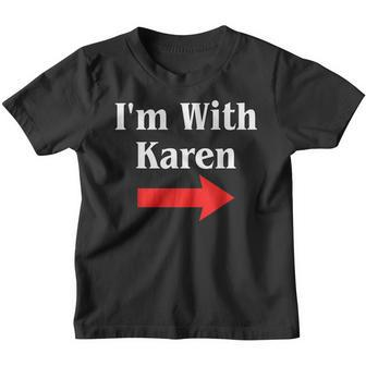 Karen Halloween Costume Im With Karen Youth T-shirt - Thegiftio UK
