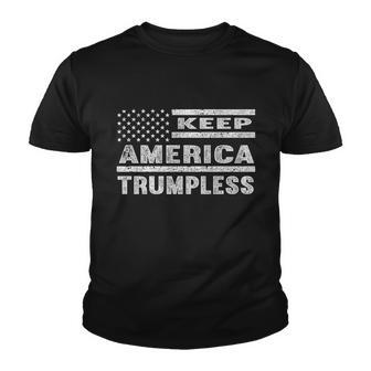 Keep America Trumpless Gift V19 Youth T-shirt - Monsterry DE