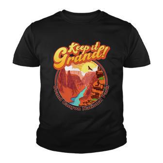 Keep It Grand Great Canyon National Park Youth T-shirt - Monsterry AU